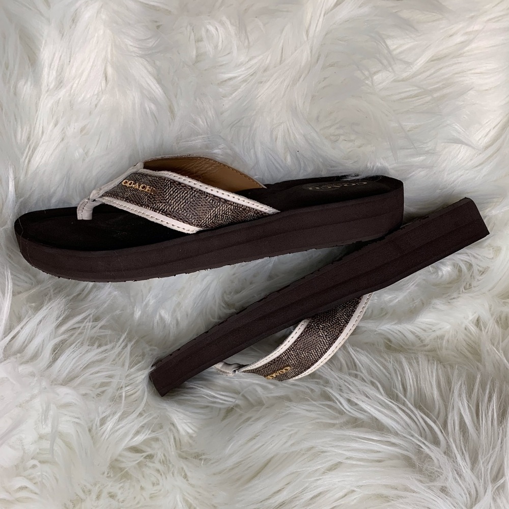 Coach Flip Flops